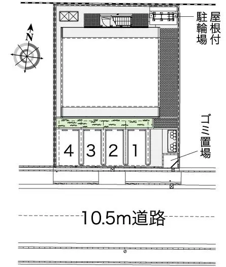 ★手数料０円★名古屋市熱田区古新町２丁目　月極駐車場（LP）